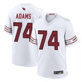 A.Cardinals #74 Isaiah Adams Player White Home Game BALCE Stitched Jerseys