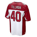 A.Cardinals #40 Pat Tillman Player White Home Game BALCE Stitched Jerseys