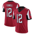 A.Falcons #12 Avieon Terrell Player Red Color Vapor Untouchable Limited Home Game BALCE Stitched Jerseys