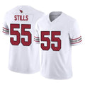 A.Cardinals #55 Dante Stills Player White Vapor F.U.S.E. Limited Home Game BALCE Stitched Jerseys