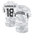 A.Cardinals #18 Marvin Harrison Jr. Player Salute to Service Hoodies & T-Shirts BALCE Stitched Jerseys