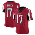 A.Falcons #17 Zachariah Branch Player Red Color Vapor Untouchable Limited Home Game BALCE Stitched Jerseys