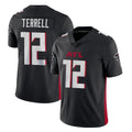 A.Falcons #12 Avieon Terrell Player Black Vapor Untouchable Limited Home Game BALCE Stitched Jerseys
