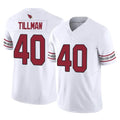 A.Cardinals #40 Pat Tillman Player White Vapor F.U.S.E. Limited Home Game BALCE Stitched Jerseys