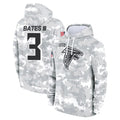 A.Falcons #3 Jessie Bates III Player Camo Arctic Salute to Service Hoodies Limited BALCE Stitched Jerseys