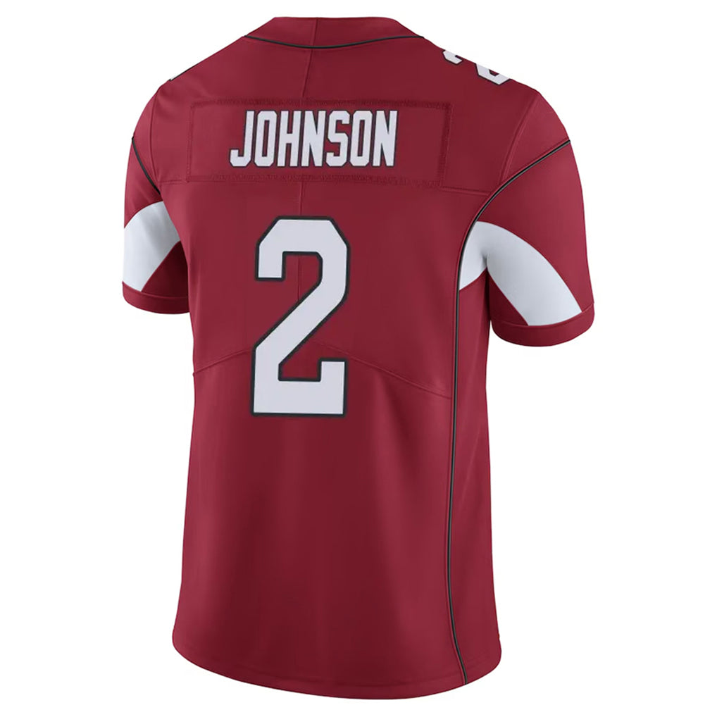A.Cardinals #2 Will Johnson Player Cardinal Vapor Limited Home Game  BALCE Stitched Jerseys