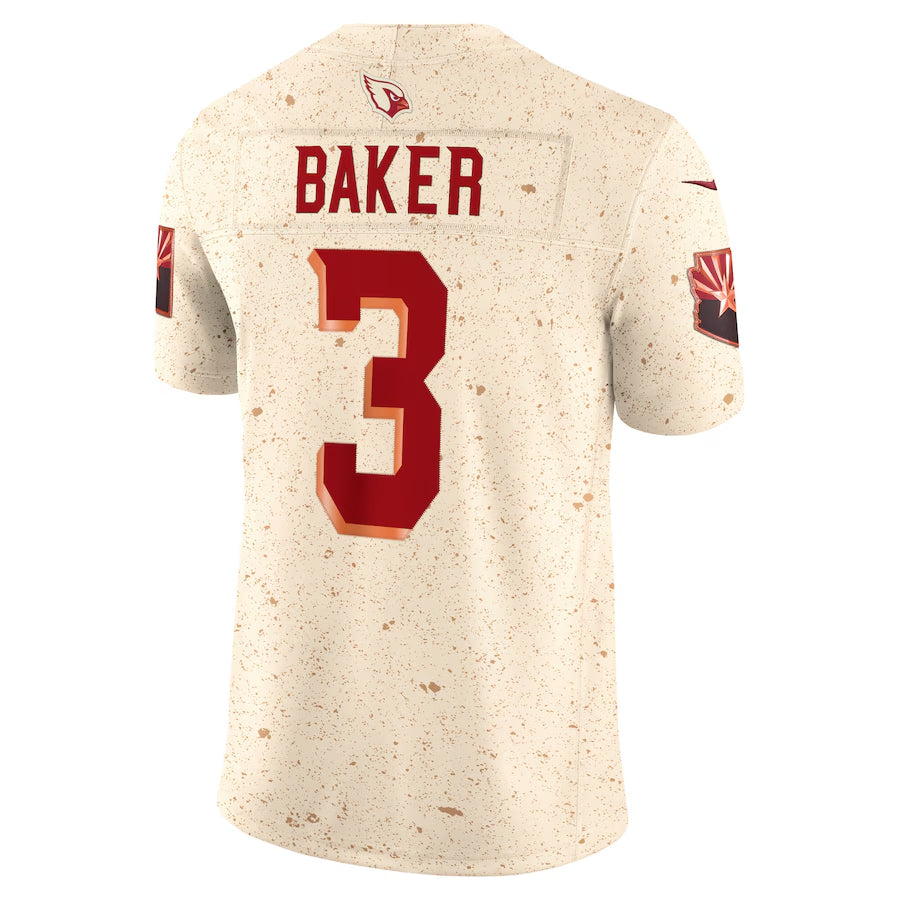 A.Cardinals #3 Budda Baker Player Rivalries Collection Vapor Limited BALCE Stitched Jerseys
