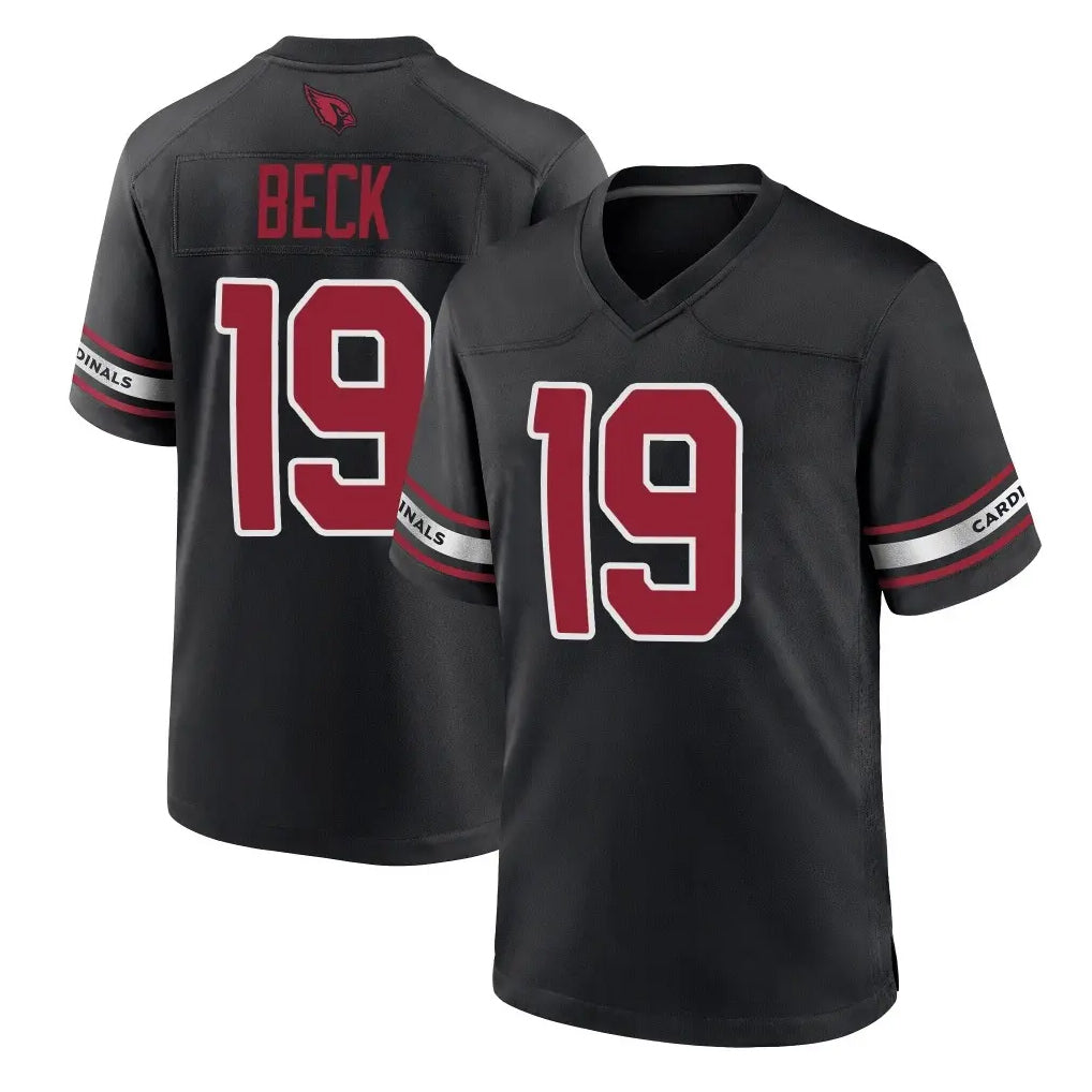 A.Cardinals #19 Carson Beck Player Black Alternate Game BALCE Stitched Jerseys