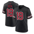 A.Cardinals #19 Carson Beck Player Black Alternate Game BALCE Stitched Jerseys
