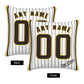 Custom San Diego Padres Pillow Decorative Throw Pillow Case - Print Personalized Football Team Fans Name & Number Birthday Gift Football Pillows