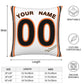 Custom San Francisco Giants Pillow Decorative Throw Pillow Case - Print Personalized Football Team Fans Name & Number Birthday Gift Football Pillows