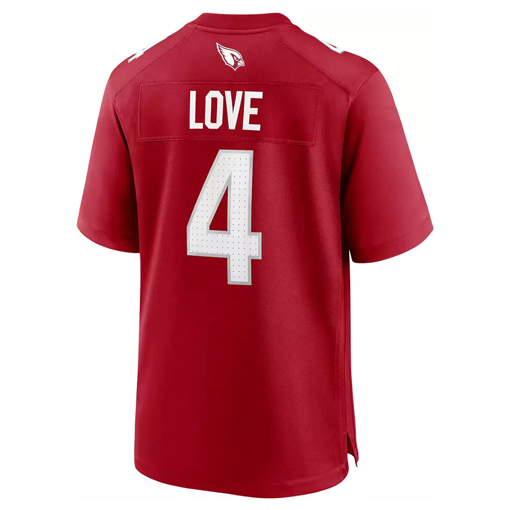 A.Cardinals #4 Jeremiyah Love Player Cardinal Limited Home Game BALCE Stitched Jerseys