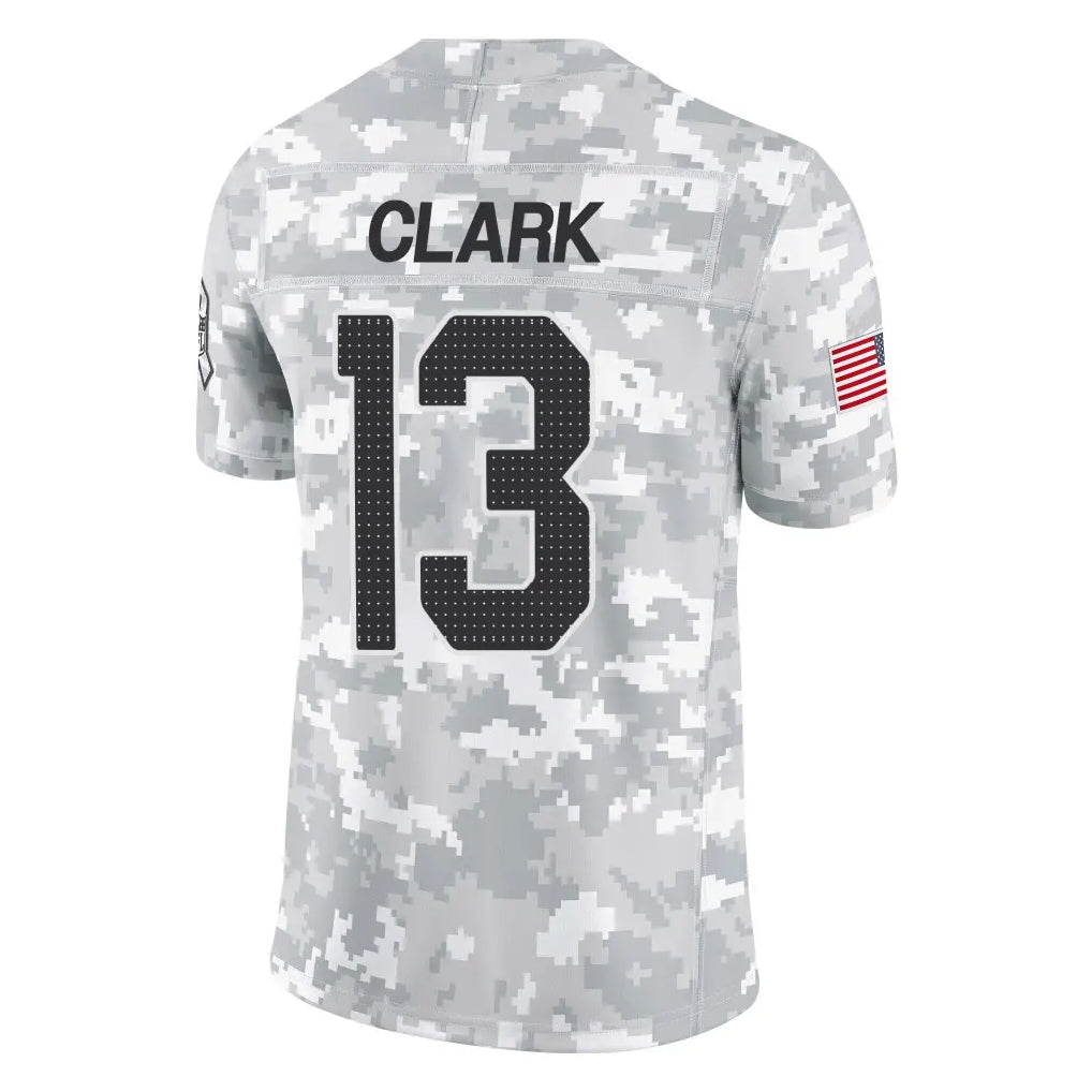A.Cardinals #13 Kei'Trel Clark Player Camo Salute to Service Limited Home BALCE Stitched Jerseys