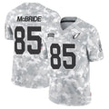 A.Cardinals #85 Trey McBride Player Camo Salute to Service Limited BALCE Stitched Jerseys