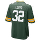 GB.Packers #32 MarShawn Lloyd Green Game Stitched American Football Jerseys