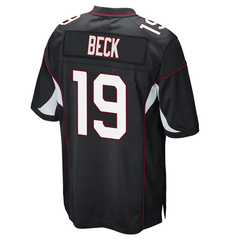 A.Cardinals #19 Carson Beck Player Black Home Game BALCE Stitched Jerseys