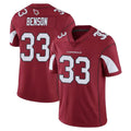 A.Cardinals #33 Trey Benson Player Cardinal Vapor Limited Home Game  BALCE Stitched Jerseys
