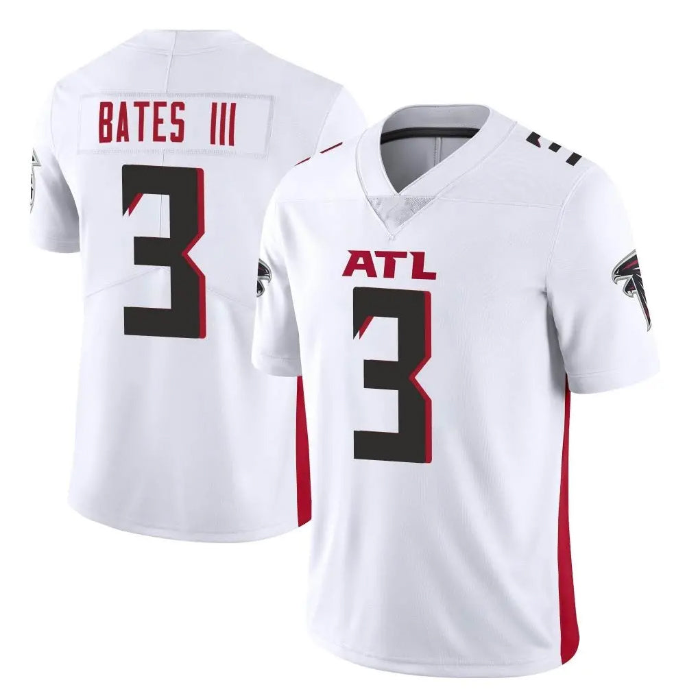 A.Falcons #3 Jessie Bates III Player White Vapor Untouchable Limited Home Game BALCE Stitched Jerseys