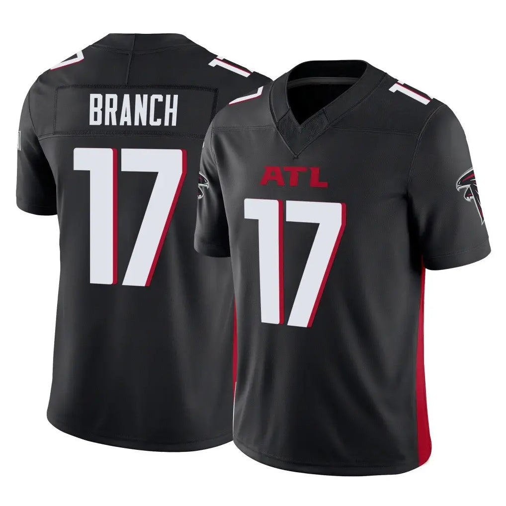 A.Falcons #17 Zachariah Branch Player Black Alternate Vapor F.U.S.E. Limited BALCE Stitched Jerseys