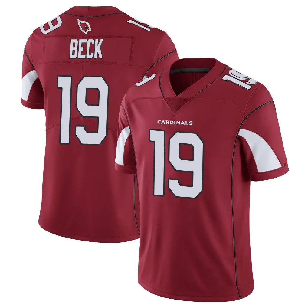 A.Cardinals #19 Carson Beck Player Cardinal Vapor Limited Home Game  BALCE Stitched Jerseys