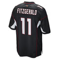 A.Cardinals #11 Larry Fitzgerald Player Black Game BALCE Stitched Jerseys