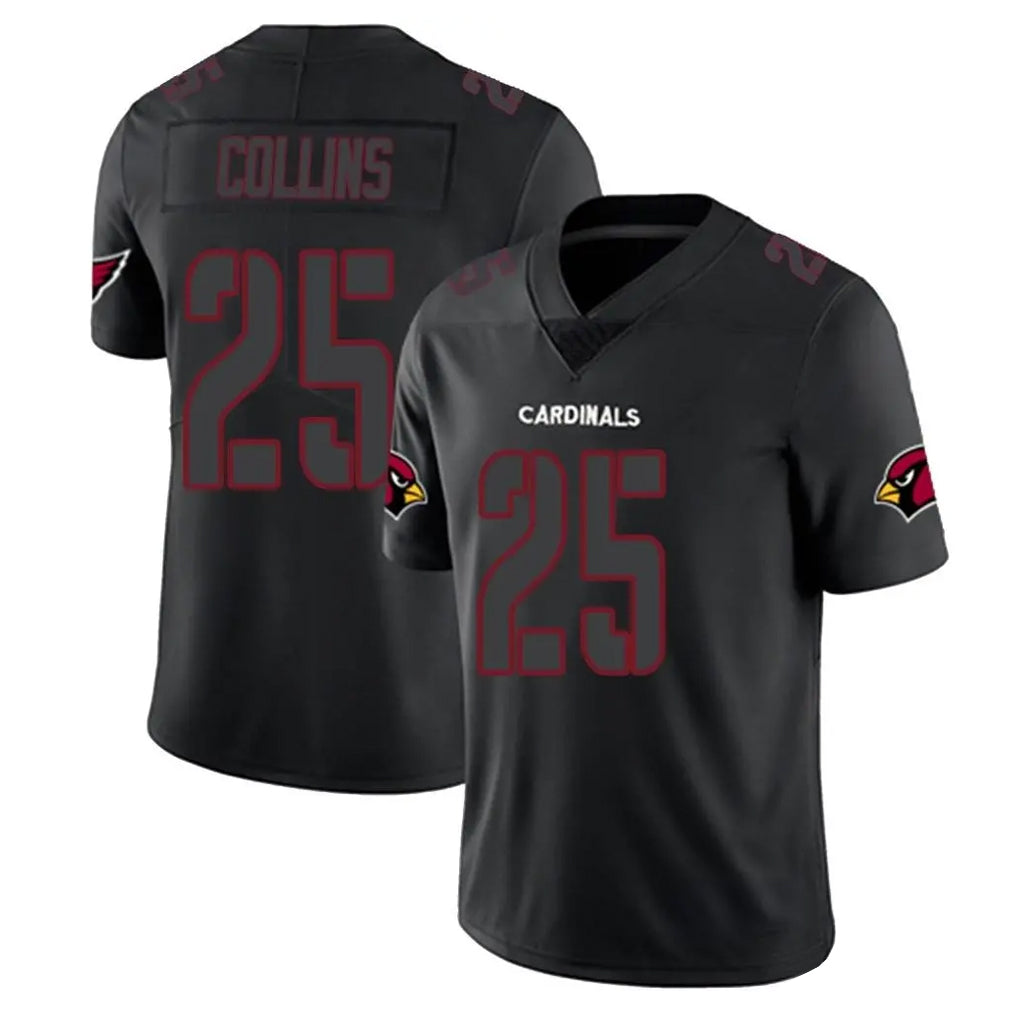 A.Cardinals #25 Zaven Collins Player Black Impact Limited Home Game BALCE Stitched Jerseys