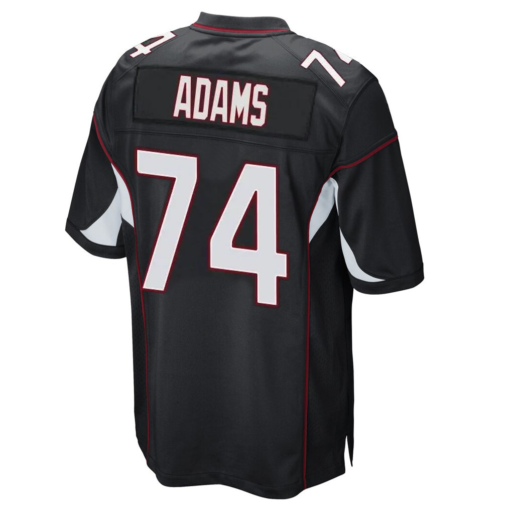 A.Cardinals #74 Isaiah Adams Player Black Home Game BALCE Stitched Jerseys