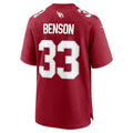 A.Cardinals #33 Trey Benson Player Cardinal Home Game BALCE Stitched Jerseys