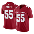 A.Cardinals #55 Dante Stills Player Cardinal Vapor F.U.S.E. Limited Home Game BALCE Stitched Jerseys