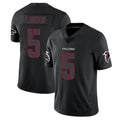 A.Falcons #5 Drake London Player Black Impact Limited BALCE Stitched Jerseys