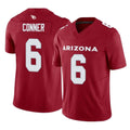 A.Cardinals #6 James Conner Player Cardinal Vapor F.U.S.E. Limited Home Game BALCE Stitched Jerseys