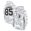 A.Cardinals #85 Trey McBride Player Camo Salute to Service Hoodies BALCE Stitched Jerseys