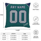 Custom Seattle Mariners Pillow Decorative Throw Pillow Case - Print Personalized Football Team Fans Name & Number Birthday Gift Football Pillows