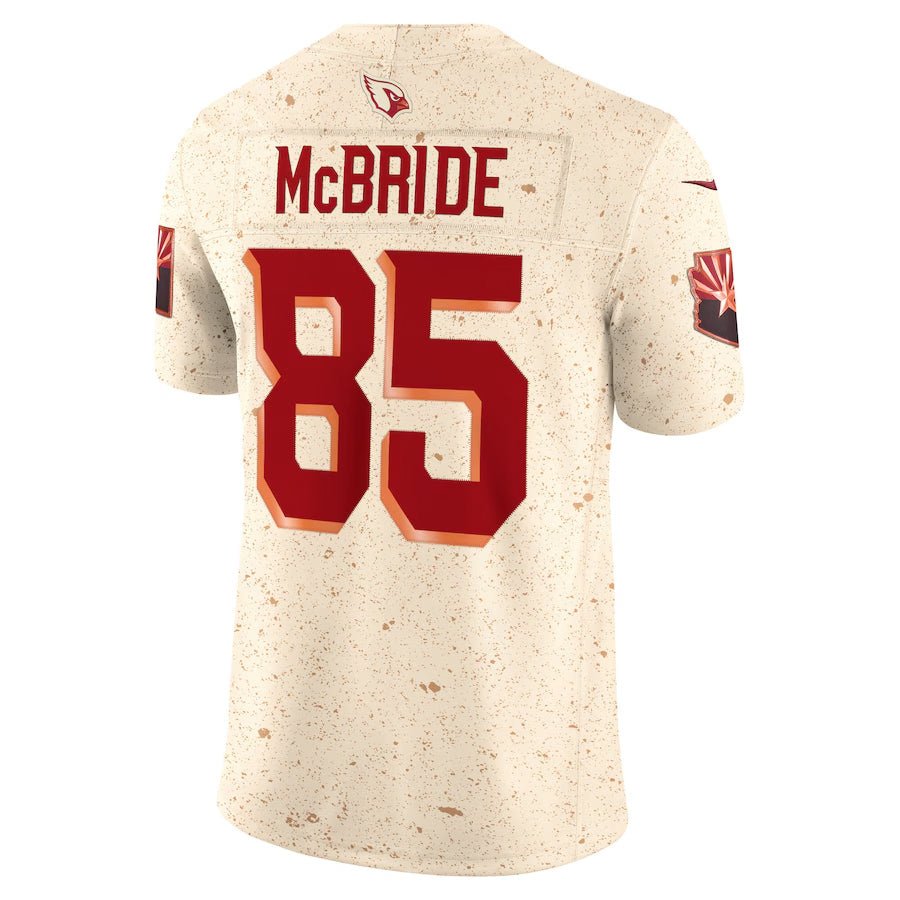 A.Cardinals #85 Trey McBride Player Rivalries Collection Vapor Limited BALCE Stitched Jerseys
