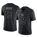 A.Cardinals #19 Carson Beck Player Black RFLCTV Limited Home Game BALCE Stitched Jerseys