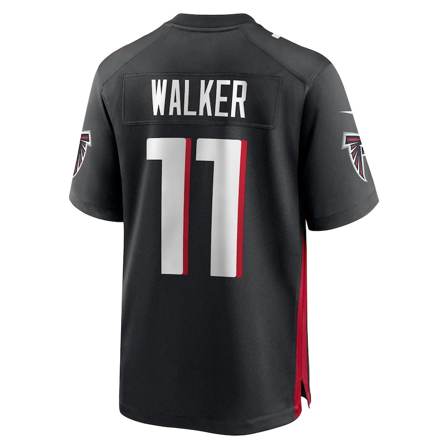 A.Falcons #11 Jalon Walker Player Black Home Game BALCE Stitched Jerseys