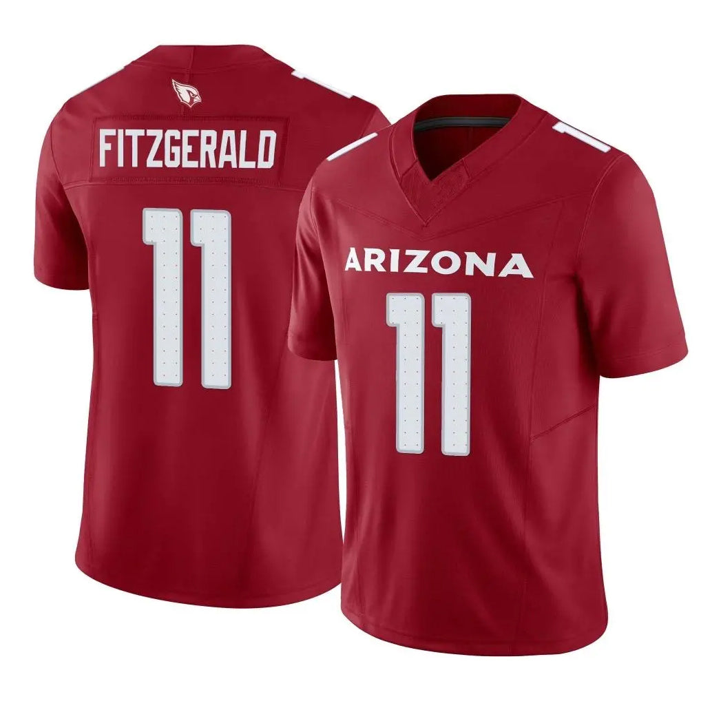 A.Cardinals #11 Larry Fitzgerald Player Cardinal Vapor F.U.S.E. Limited Home Game BALCE Stitched Jerseys