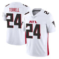 A.Falcons #24 A.J. Terrell Jr. Player White Vapor Untouchable Limited Home Game BALCE Stitched Jerseys