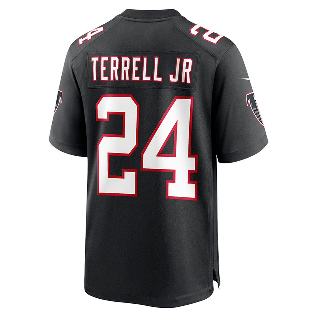 A.Falcons #24 A.J. Terrell Jr. Player Black Alternate Home Game BALCE Stitched Jerseys