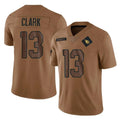 A.Cardinals #13 Kei'Trel Clark Player Brown Legend Salute To Service BALCE Stitched Jerseys