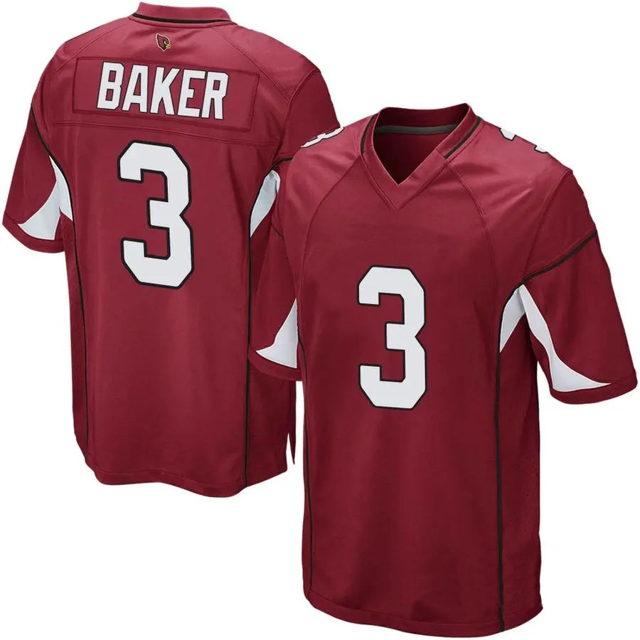 A.Cardinals #3 Budda Baker Player Cardinal Home Game BALCE Stitched Jerseys