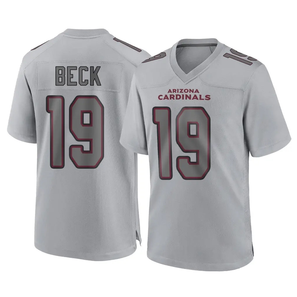 A.Cardinals #19 Carson Beck Player Gray Fashion Home Game BALCE Stitched Jerseys