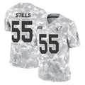 A.Cardinals #55 Dante Stills Player Camo Salute to Service Limited Home BALCE Stitched Jerseys