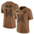 A.Cardinals #14 Michael Wilson Player Brown Salute To Service Limited Game BALCE Stitched Jerseys