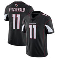A.Cardinals #11 Larry Fitzgerald Player Black Vapor Limited BALCE Stitched Jerseys