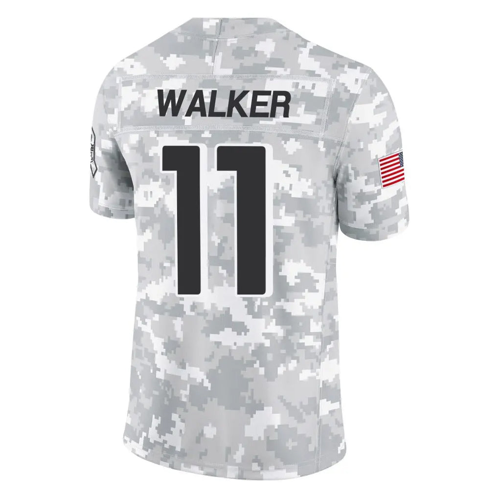 A.Falcons #11 Jalon Walker Player Arctic Camo Salute to Service Limited BALCE Stitched Jerseys