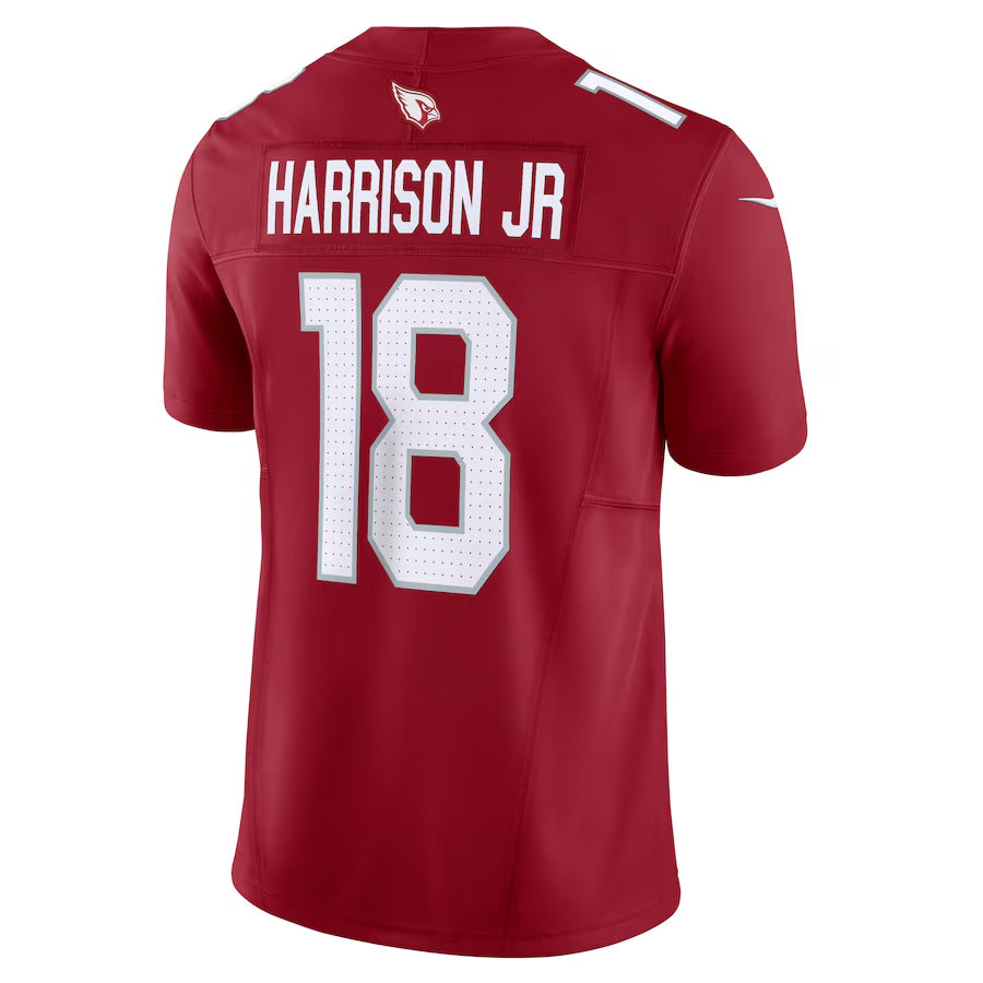 A.Cardinals #18 Marvin Harrison Jr. Player Cardinal Vapor F.U.S.E. Limited BALCE Stitched Jerseys