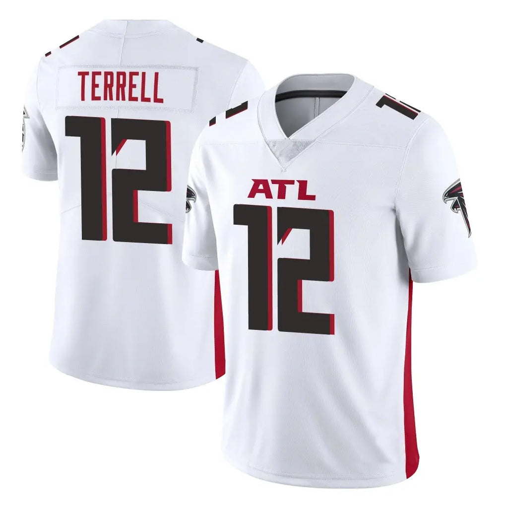 A.Falcons #12 Avieon Terrell Player White Vapor Untouchable Limited Home Game BALCE Stitched Jerseys