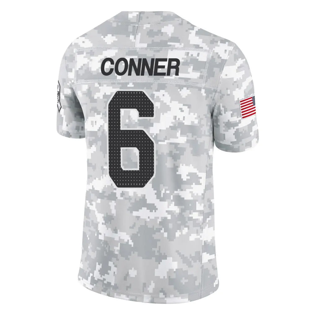 A.Cardinals #6 James Conner Player Camo Salute to Service Limited Home BALCE Stitched Jerseys