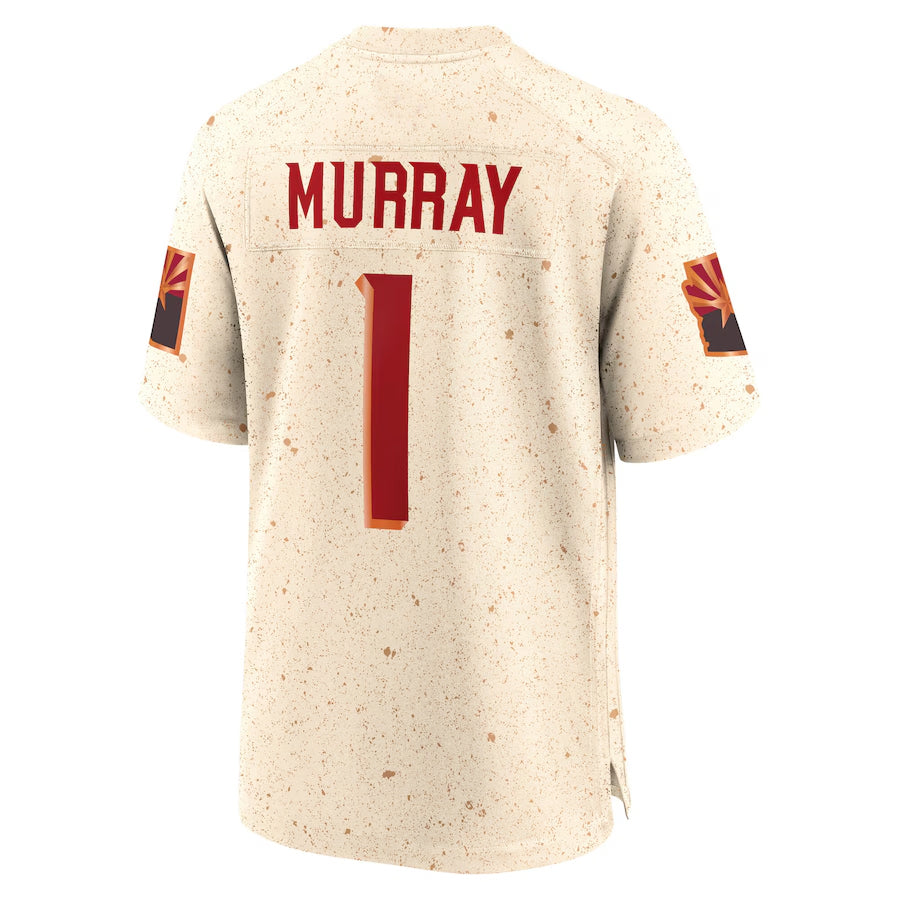 A.Cardinals #1 Kyler Murray Player Cream Rivalries Collection Game BALCE Stitched Jerseys